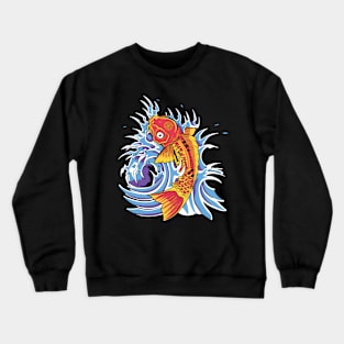 KOI fish Crewneck Sweatshirt